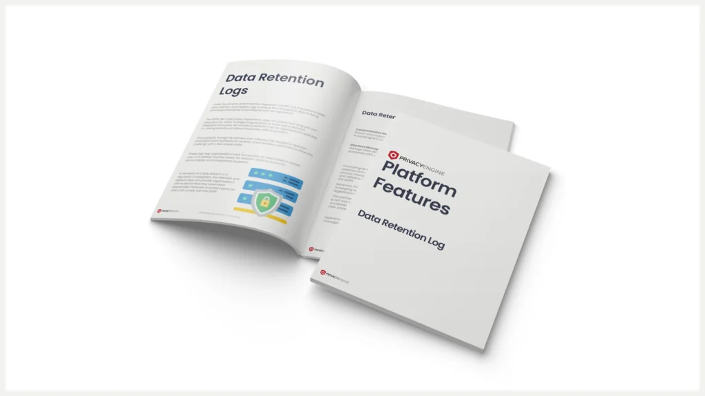 Data Retention Log PrivacyEngine Brochure