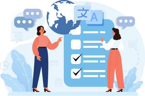 Multilingual illustration